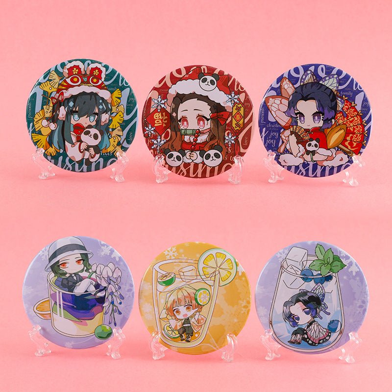 Anime Badge Glitter & Laser Case Display Bag