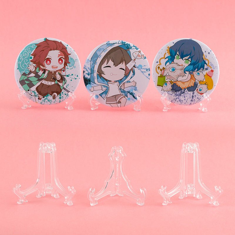 Anime Badge Glitter & Laser Case Display Bag