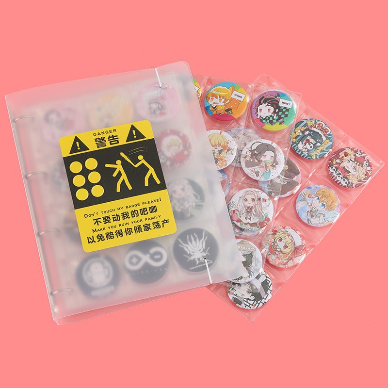 Anime Badge & Pendant Display Case Protect Storage Folder FUNIMECITY- FUNIMECITY