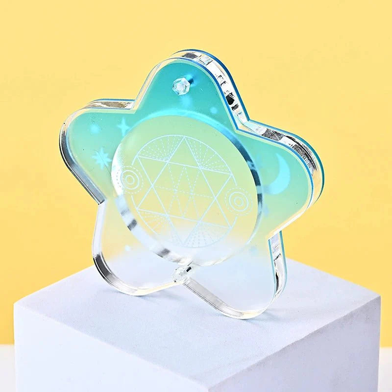 Anime Badge Display | Star Acrylic Badge Display Stand FUNIMECITY Goods Display - FUNIMECITY
