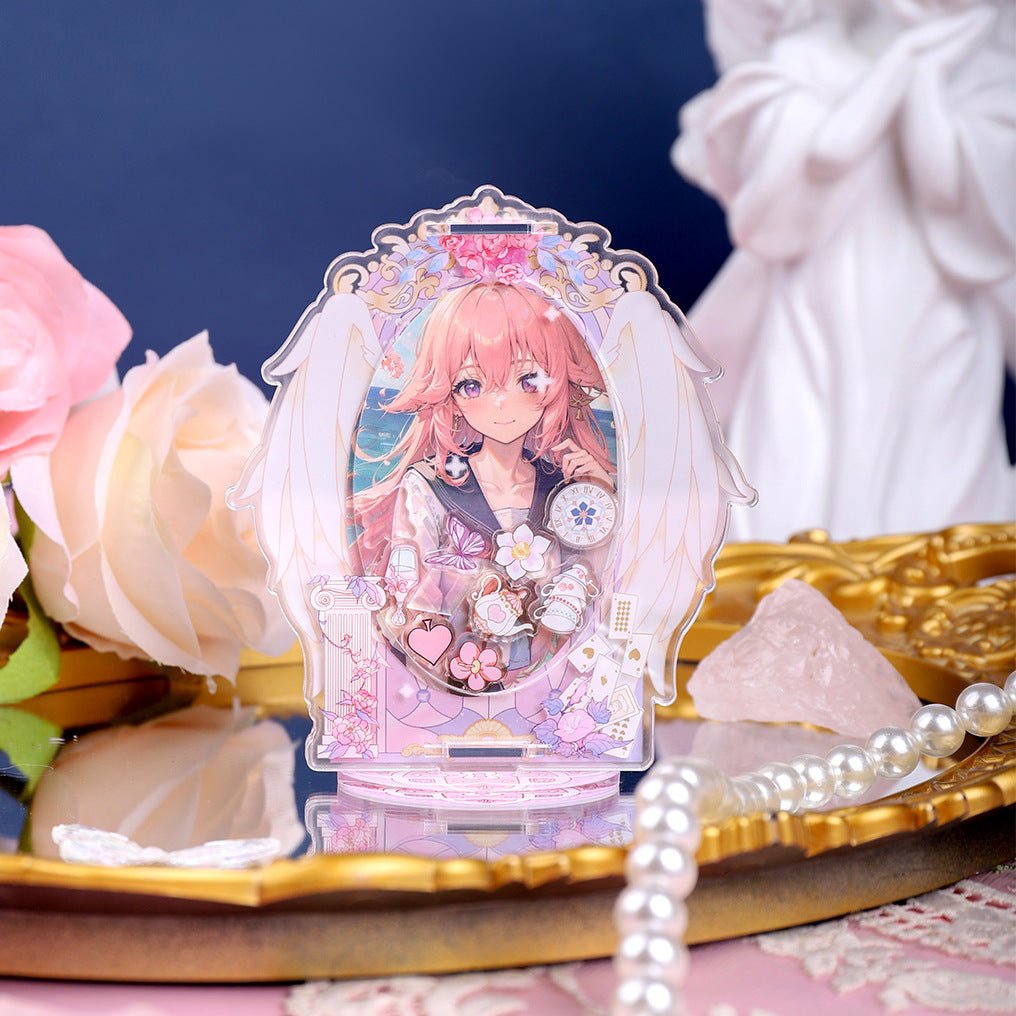 Anime Goods Display | Card Holder Swinging Acrylic Case FUNIMECITY Goods Display - FUNIMECITY