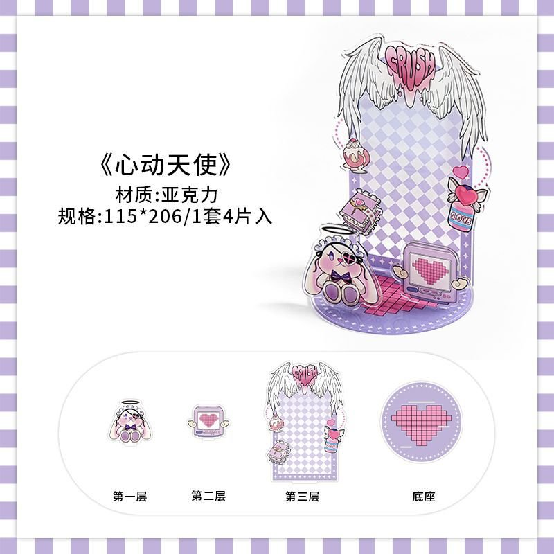Anime Goods Display | PaperMore Acrylic Badge Display Stand