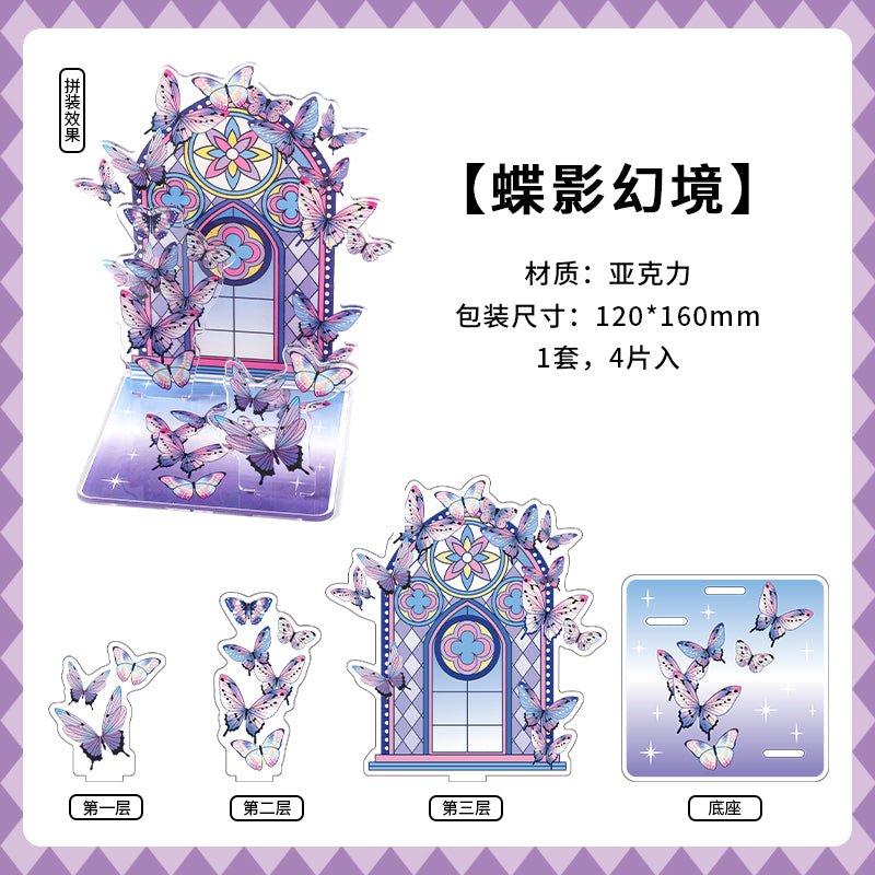 Anime Goods Display | PaperMore Acrylic Badge Display Stand