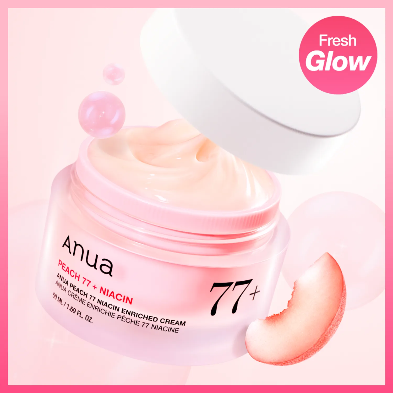 Anua Peach 77 Niacin Enriched Cream 50ml