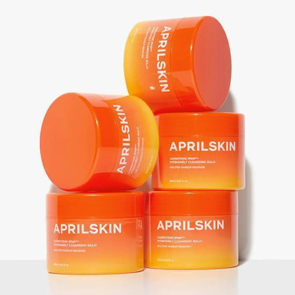 April Skin Carrotene IPMP Hydromelt Cleansing Balm 90mL Special Set (+Pore Brush)
