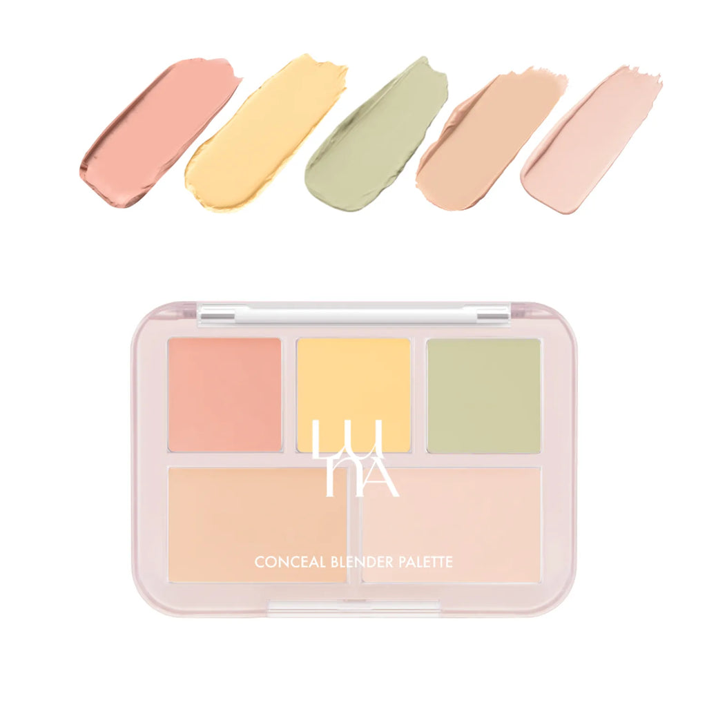 LUNA Conceal Blender Palette Clear Cover 6g (5 Shades)