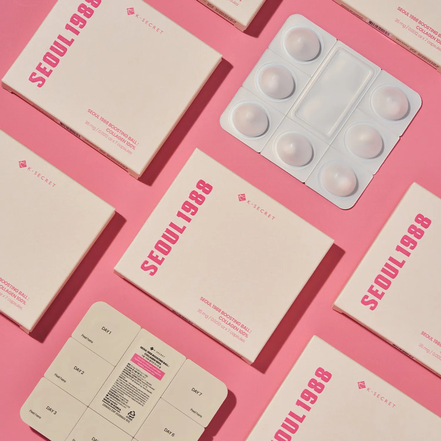 KSECRET Seoul 1988 Boosting Ball: Collagen 100% 35mg