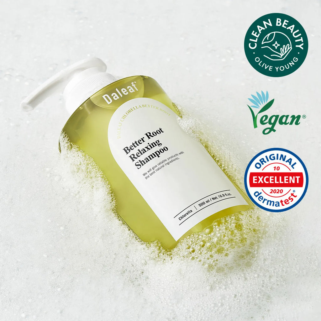 Daleaf Chlorella Better Root Relaxing Shampoo 500ml