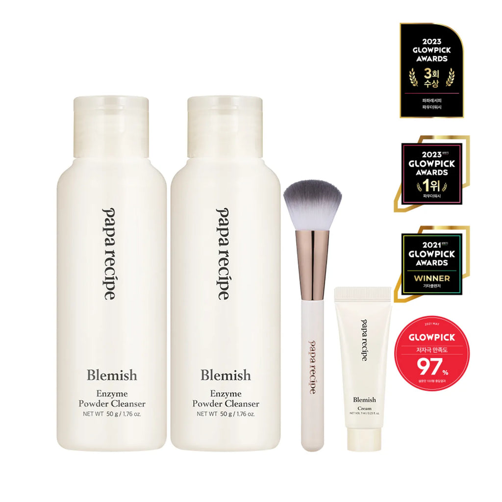 papa recipe Blemish Enzyme Powder Cleanser 50g Double Pack