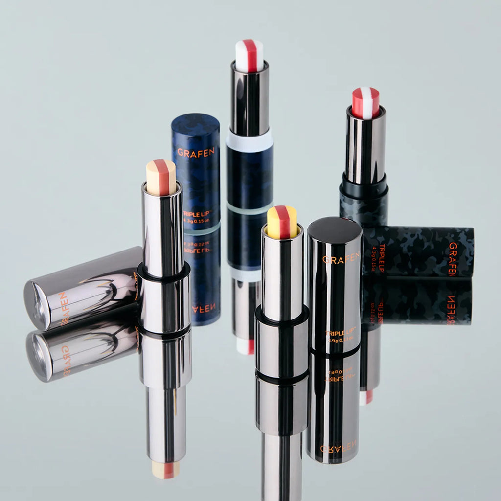 ★2025 Awards★ GRAFEN Triple Handsome Lip Balm Set (Handsome Lip+Color Lip)