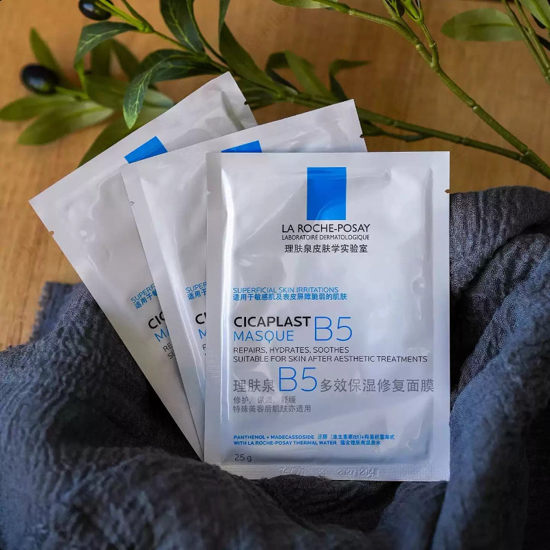 LA ROCHE-POSAY Cicaplast Masque B5 Repair Hydrate Sooth for Sensitive Skin 10 Sheets