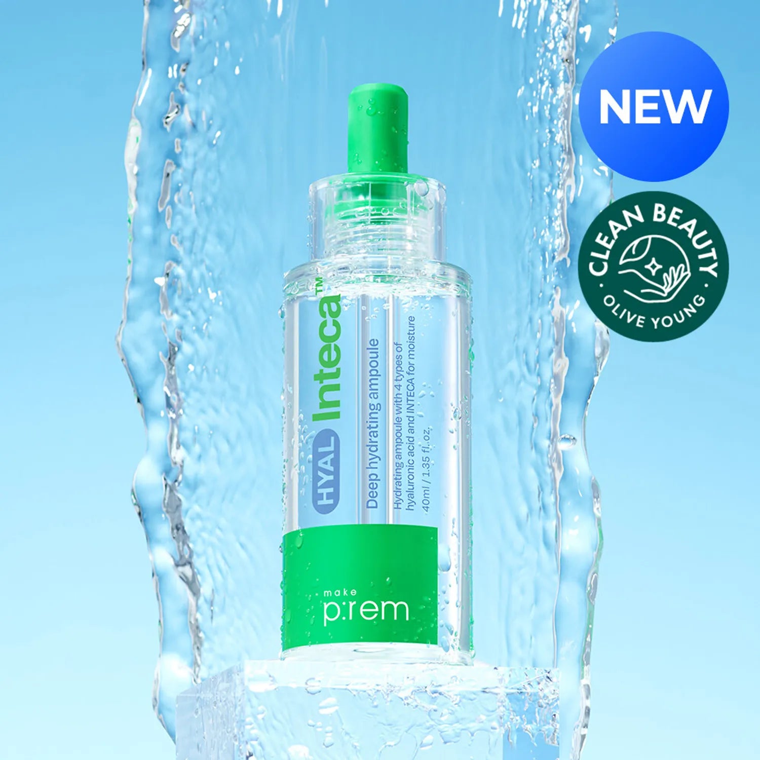 makeprem Hyal Inteca Deep Hydrating Ampoule 40ml