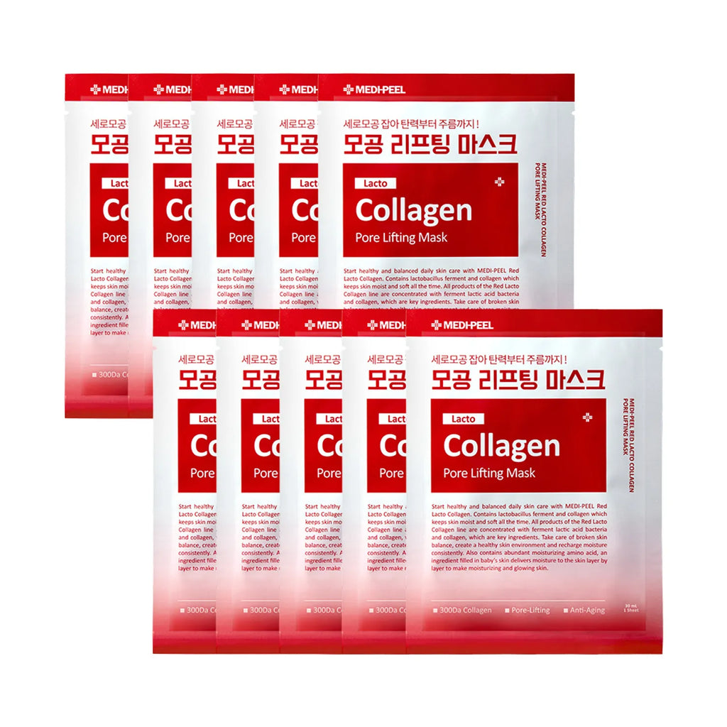 MEDIPEEL Red Lacto Collagen Pore Lifting Mask Sheet