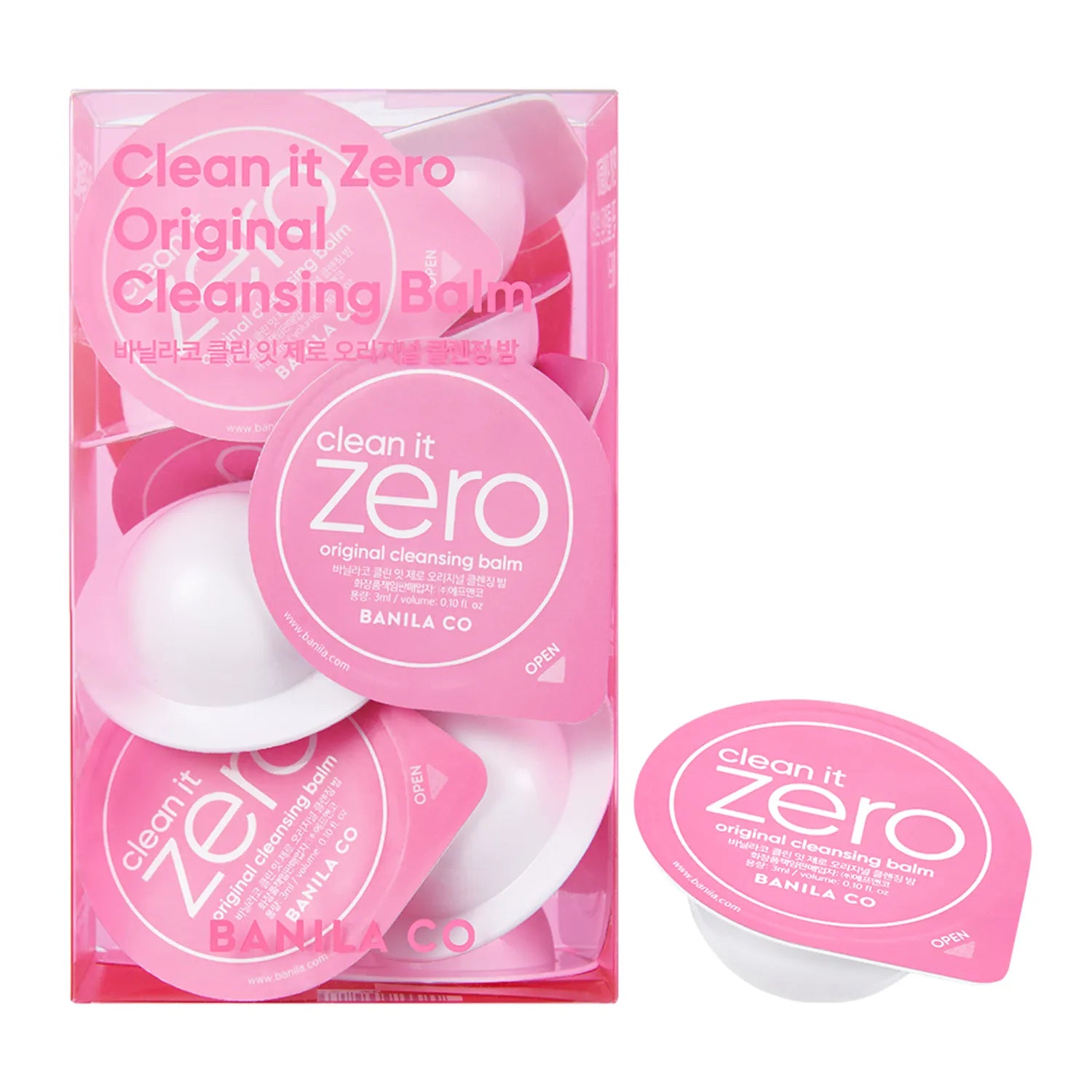 BANILA CO Clean It Zero Original Cleansing Balm Travel Kit 3ml*+16ea