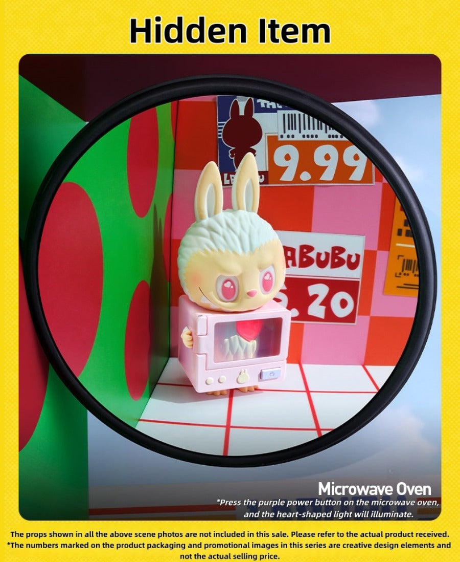Pop Mart Labubu THE MONSTERS Weird Flavor Convenience Store Figurine Blind Box