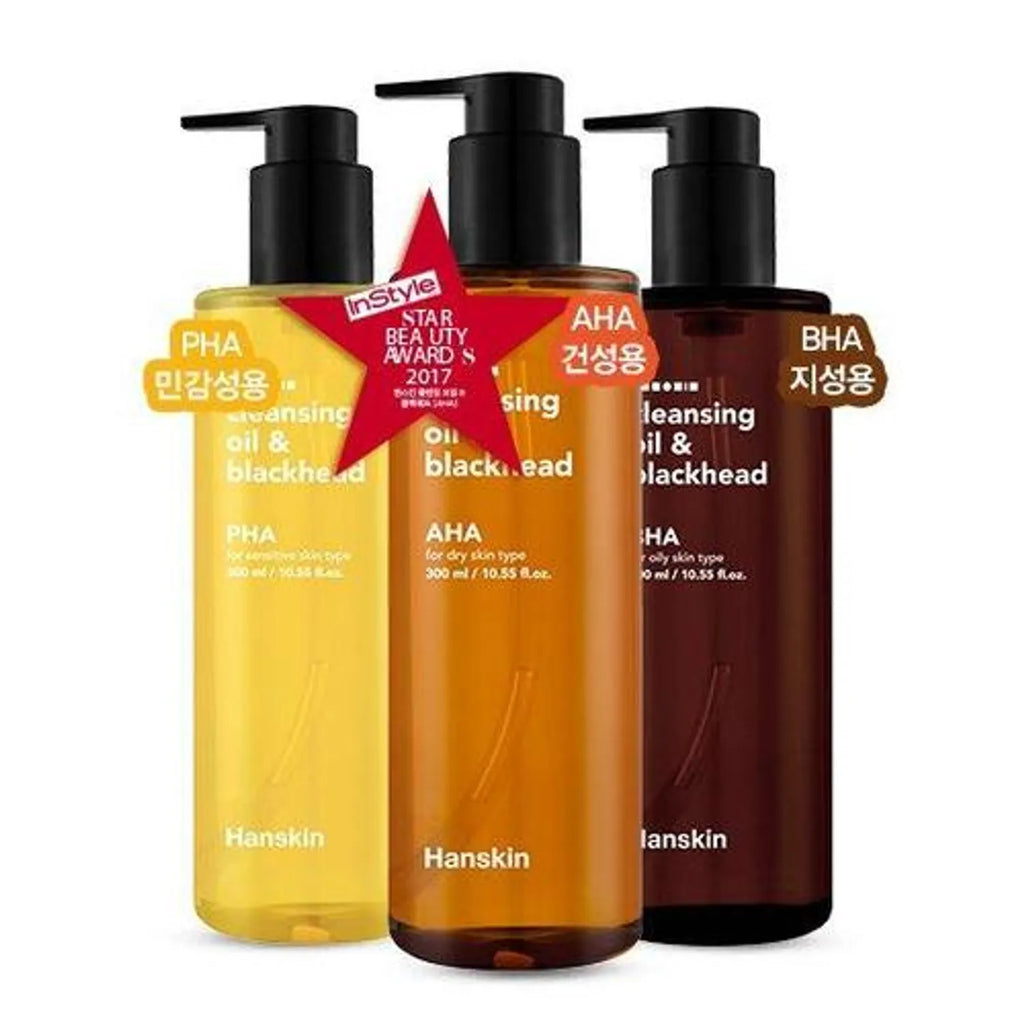 Hanskin Cleansing Oil & Blackhead 300ml