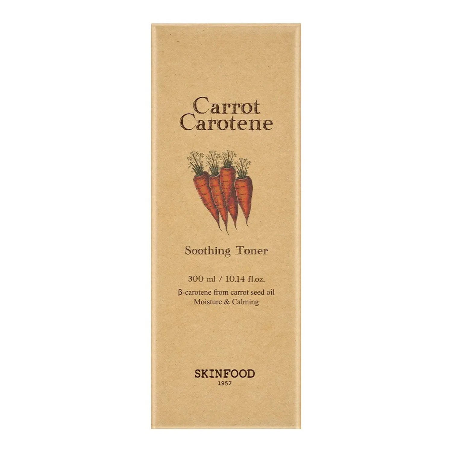 SKINFOOD Carrot Carotene Soothing Toner 300mL