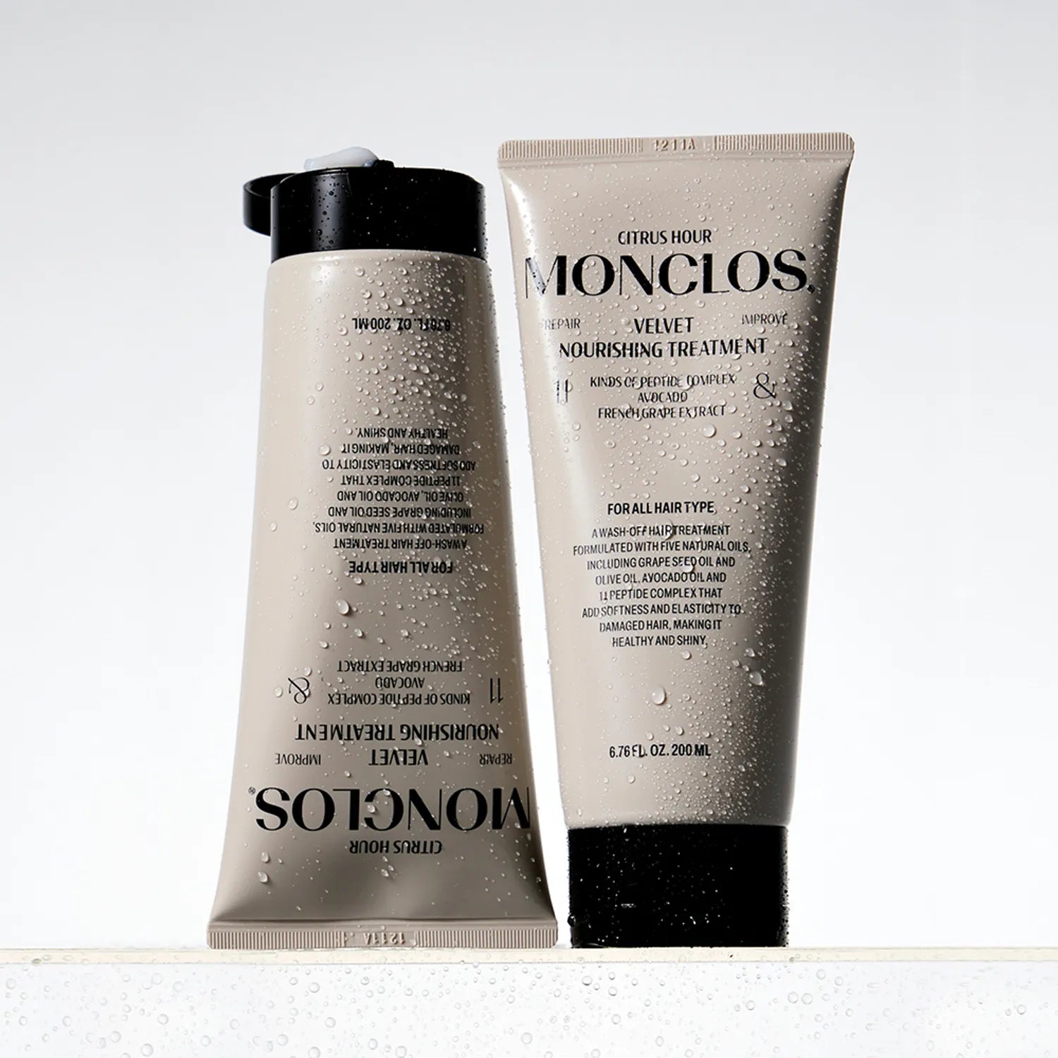 MONCLOS Velvet Nourishing Treatment 200ml Set (+50ml)