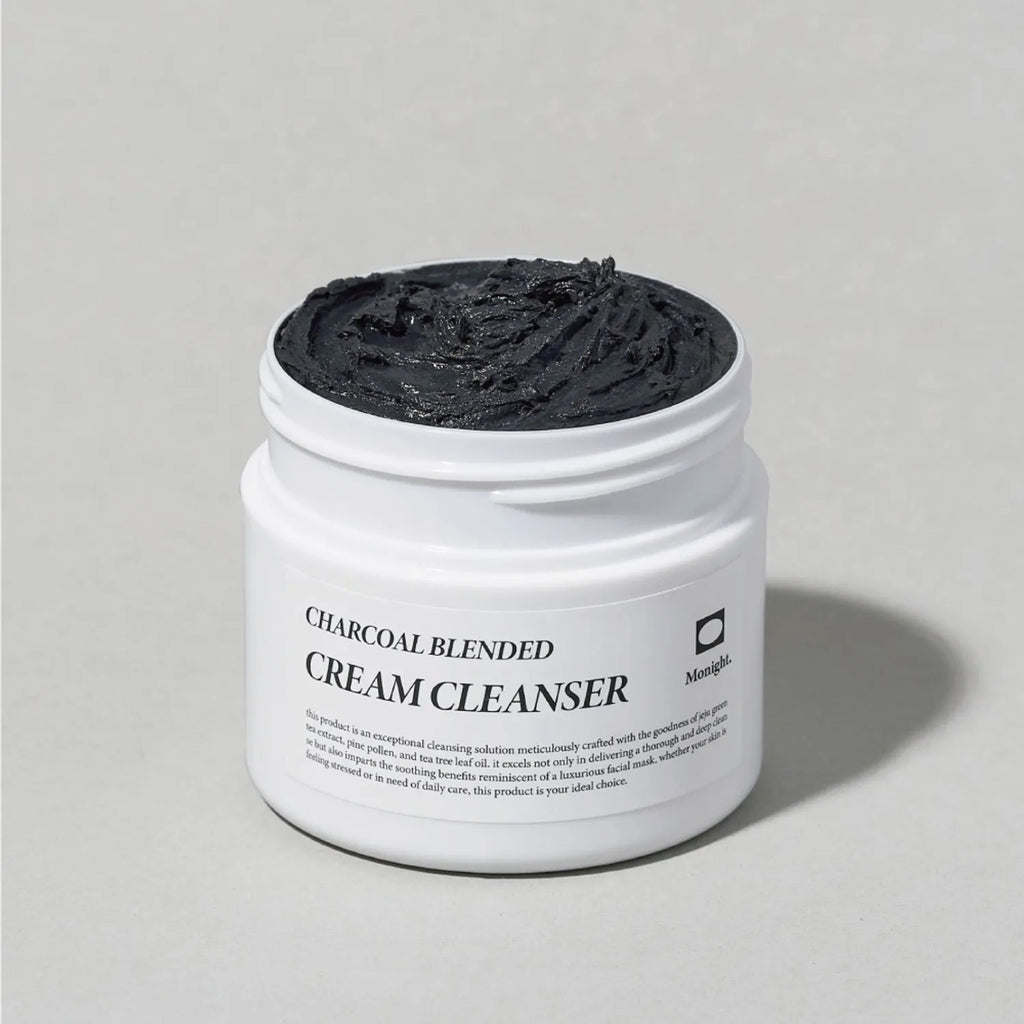 Monight Charcoal Blended Cream Cleanser 100g
