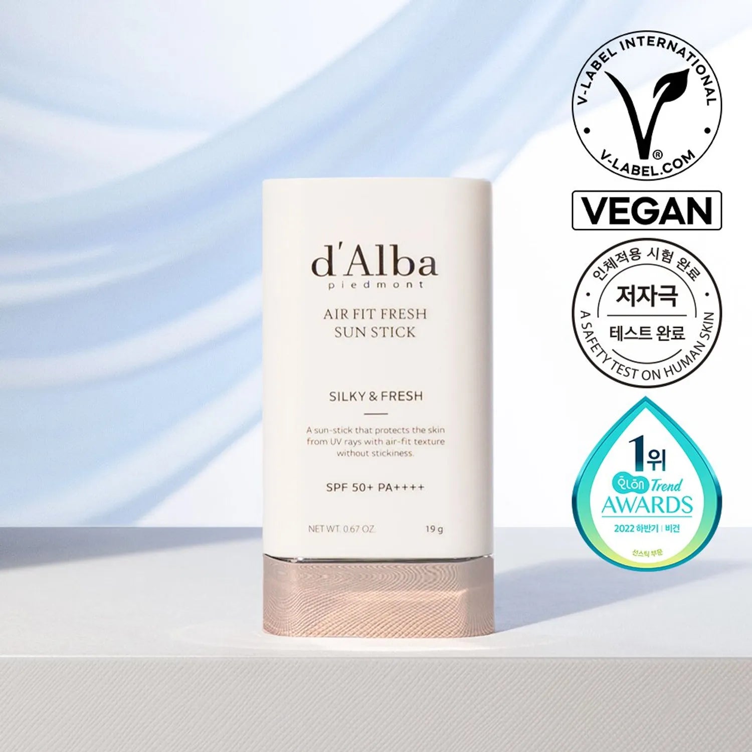 D'Alba Air Fit Fresh Sun Stick 19g