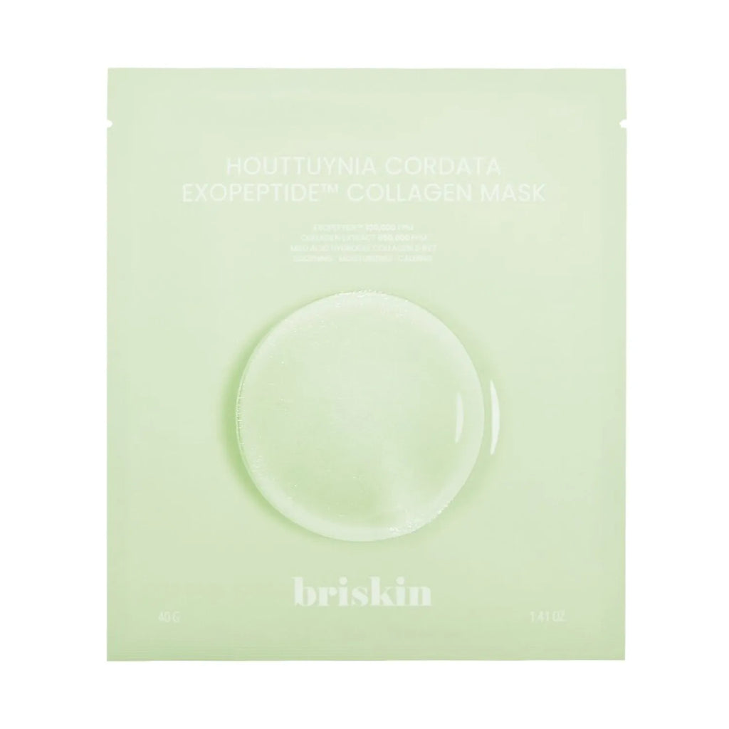 briskin Houttuynia Cordata Exopeptide Collagen Mask Sheet 1P