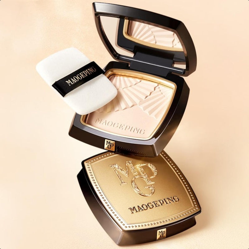 MAOGEPING Luminous Light Veiling Pressed Powder, #801