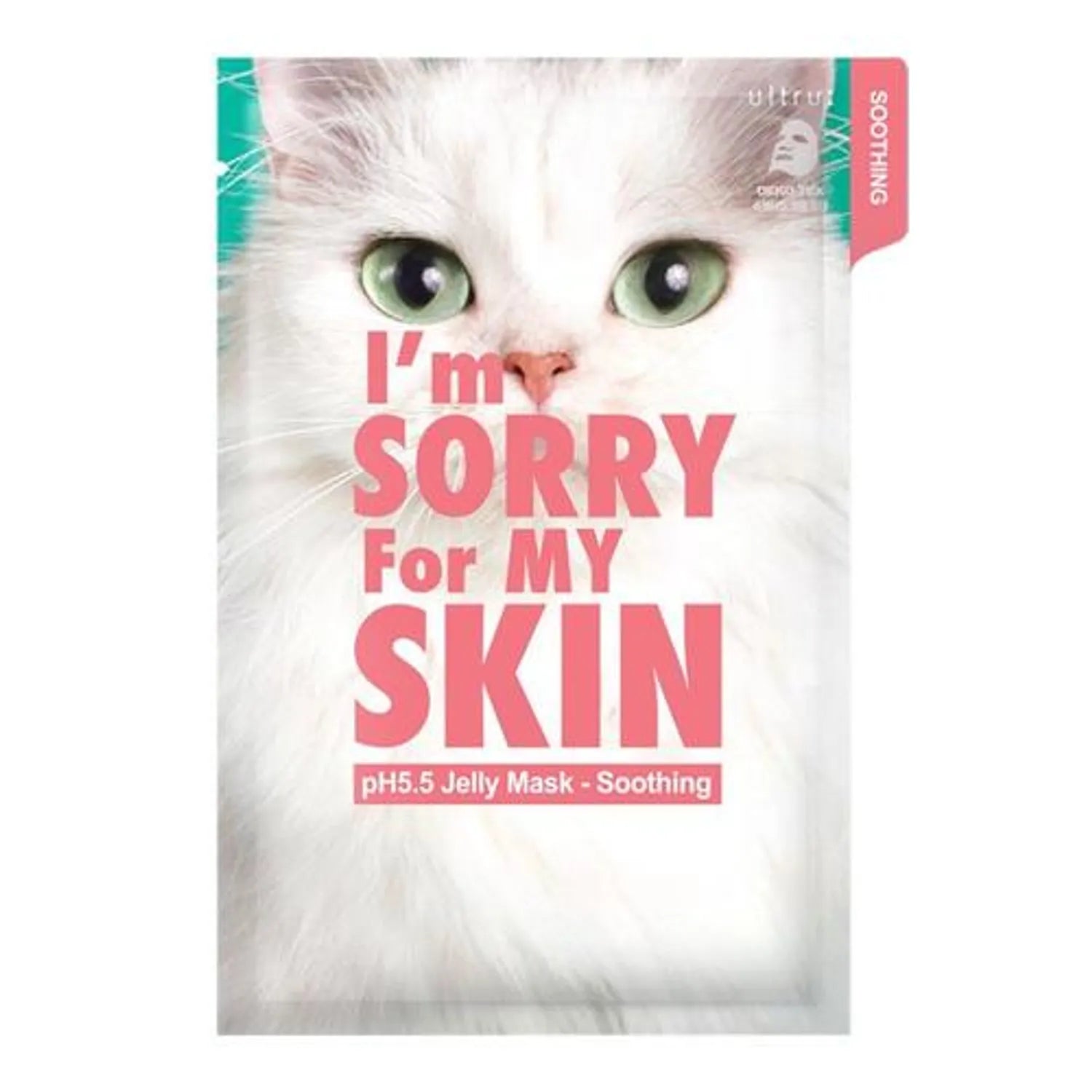 ultru I'm Sorry For My Skin pH 5.5 Soothing Jelly Mask Sheet 1 Sheet