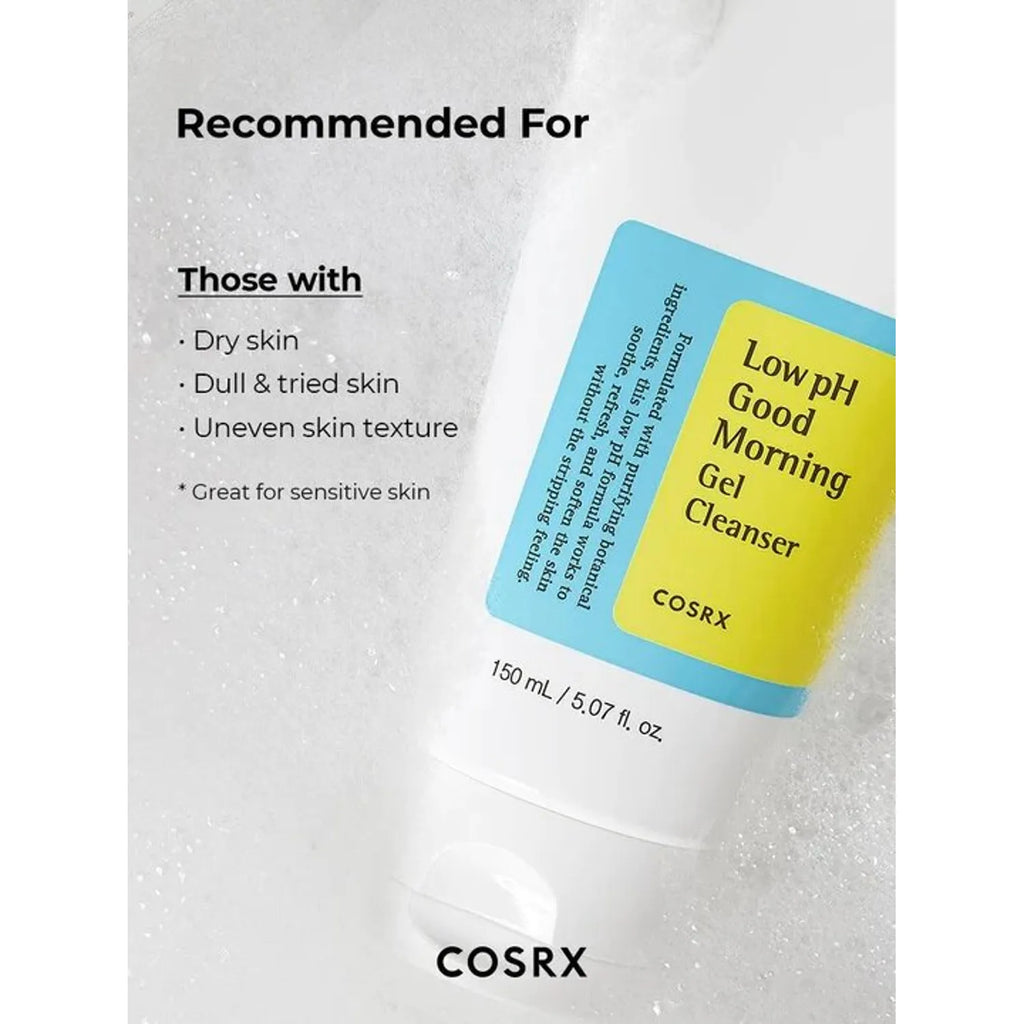 COSRX Low pH Good Morning Gel Cleanser 150mL Double Pack