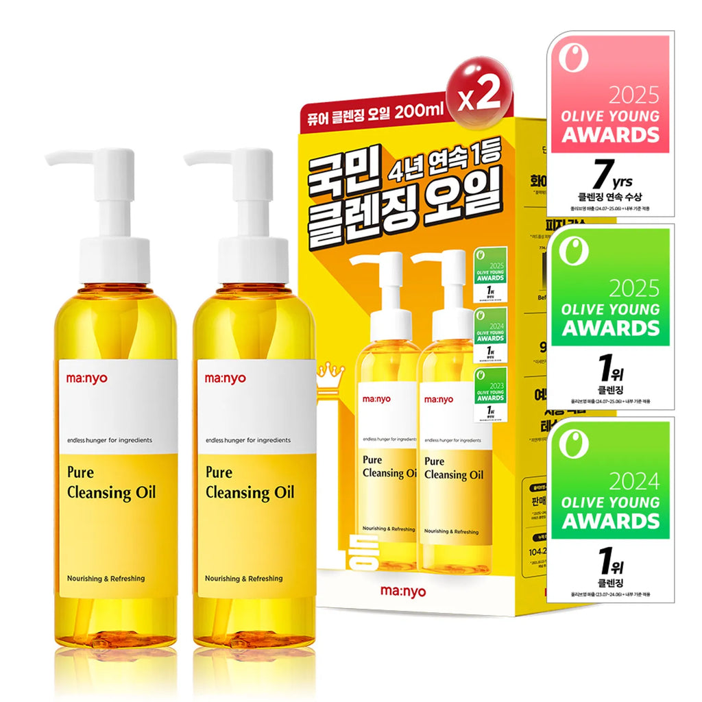 ma:nyo Pure Cleansing Oil 200ml Double Pack