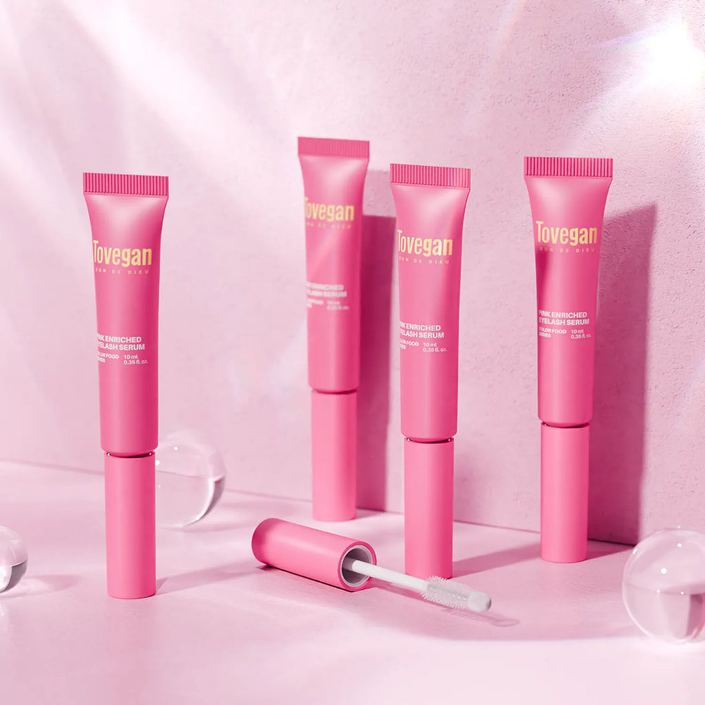 Tovegan Color Food Series Pink Enriched Eyelash Serum 10ml