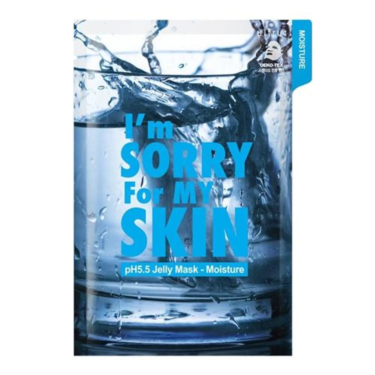 ultru I'm Sorry For My Skin pH 5.5 Moisture Jelly Mask Sheet 1 Sheet