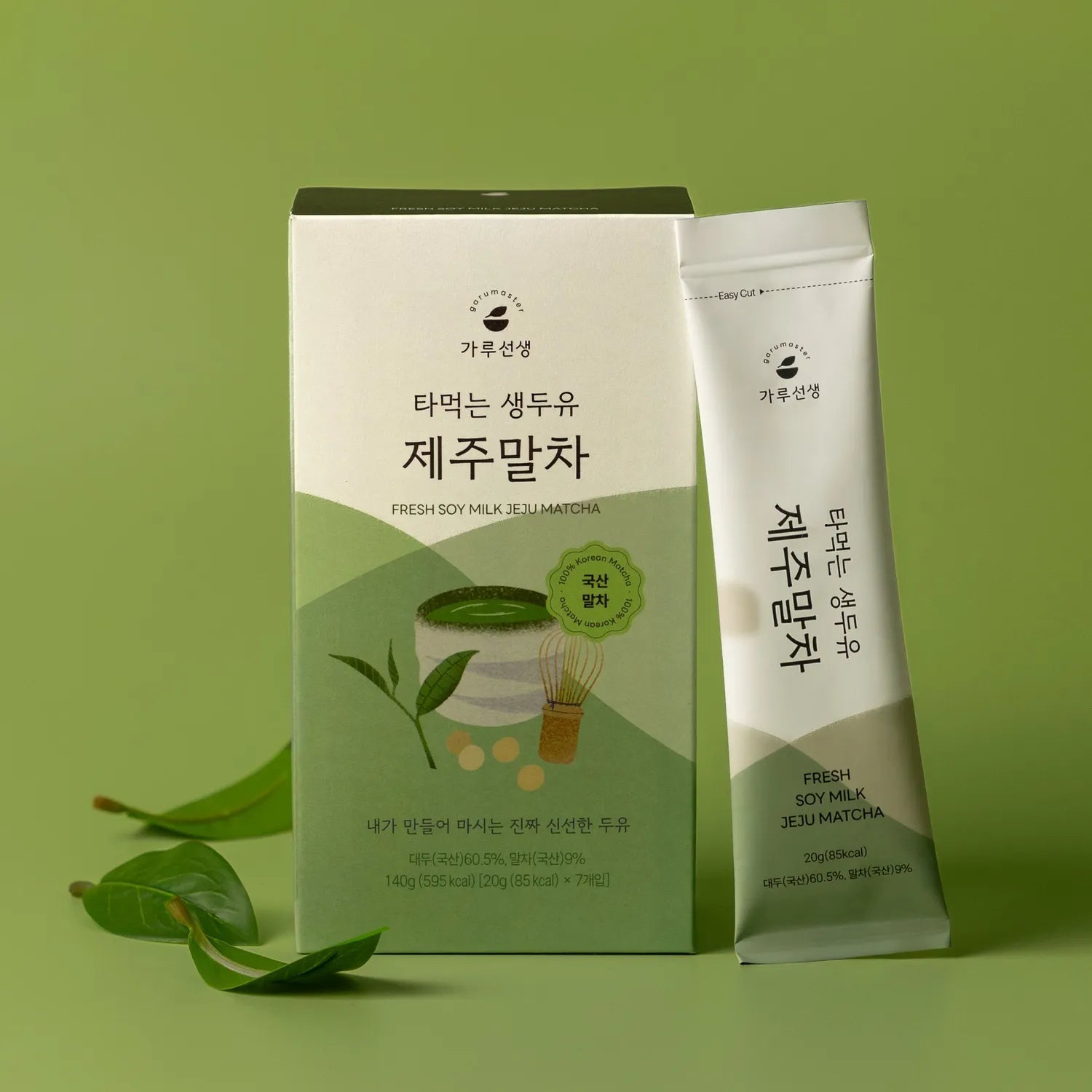garumaster Fresh Soy Milk #Jeju Matcha 20g*7ea