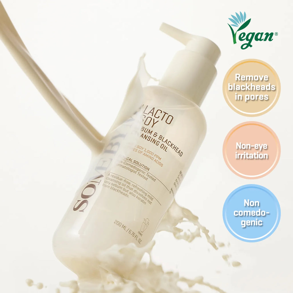 SOME BY MI Lacto Soy Sebum & Blackhead Cleansing Oil 200ml