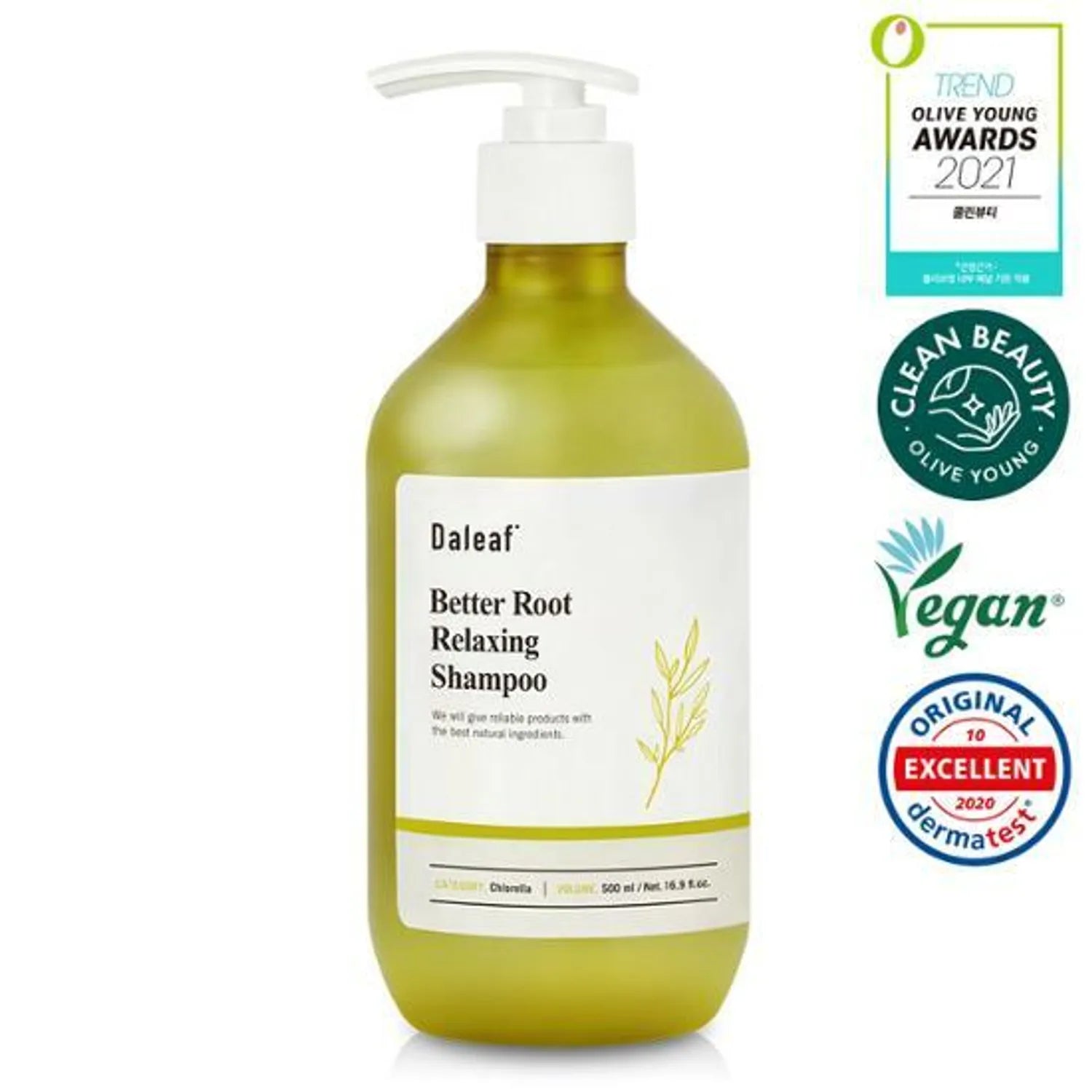 DALEAF Chlorella Better Root Relaxing Shampoo