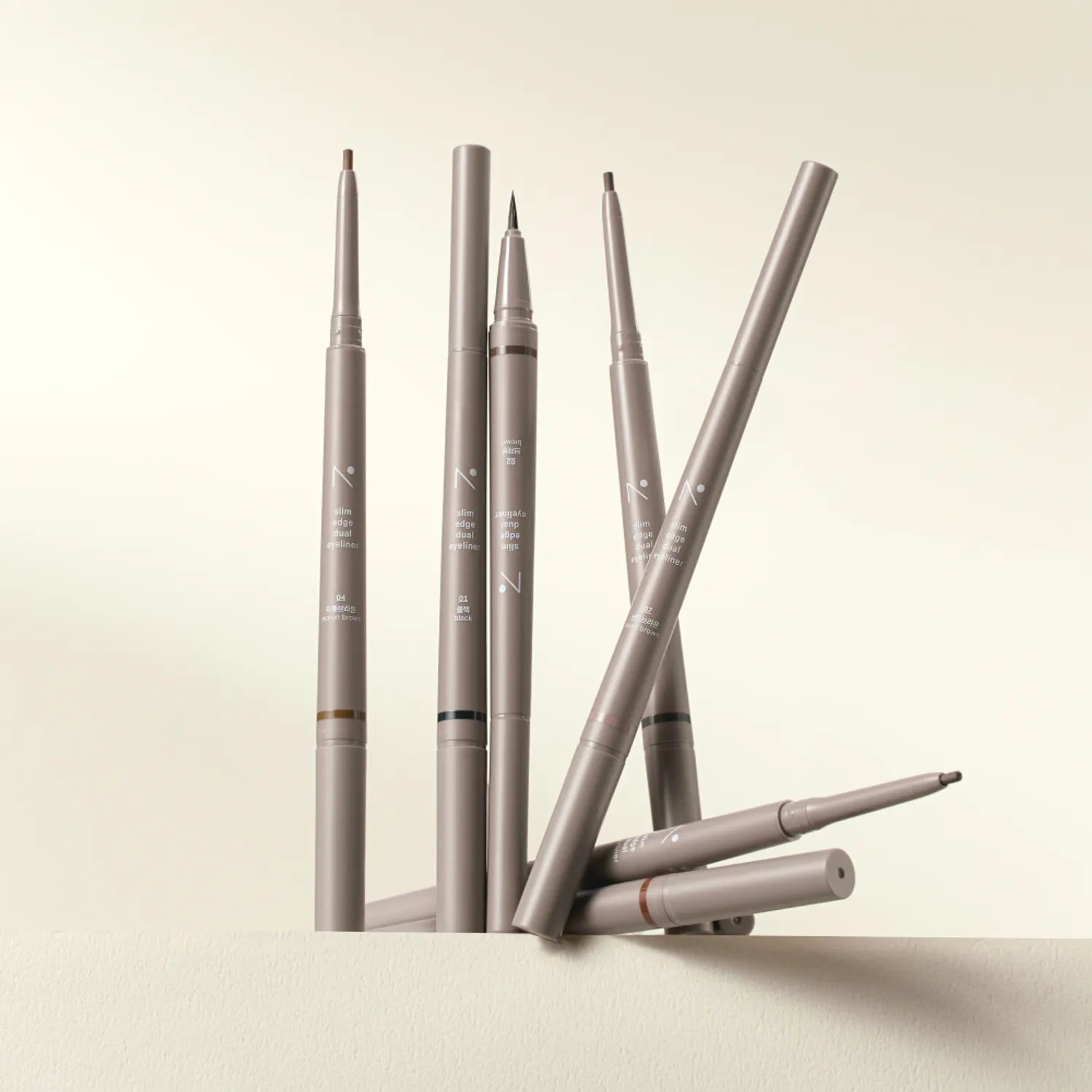 nobev Slim Edge Dual Eyeliner (7 Colors)
