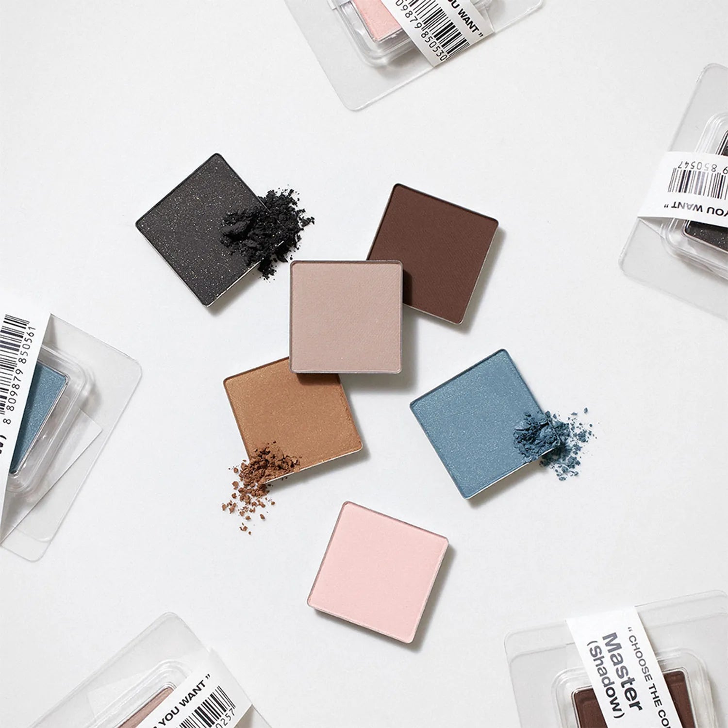 tooq One By Genuine Magnetic Eye Shadow & Palette (5 Colors)