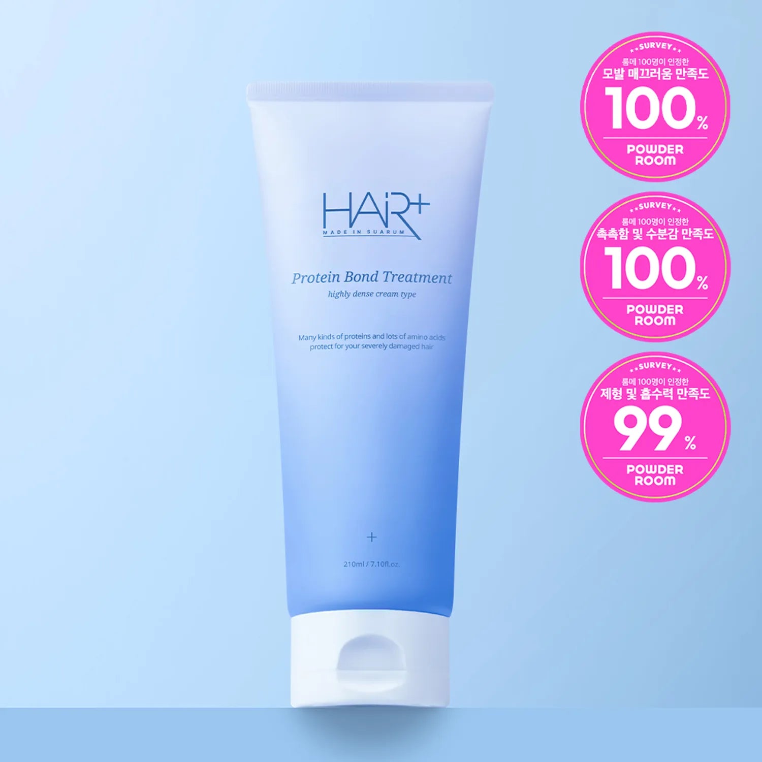 [Deep Repair] HAIRPLUS Protein Bond Treatment 210ml (3 Options)