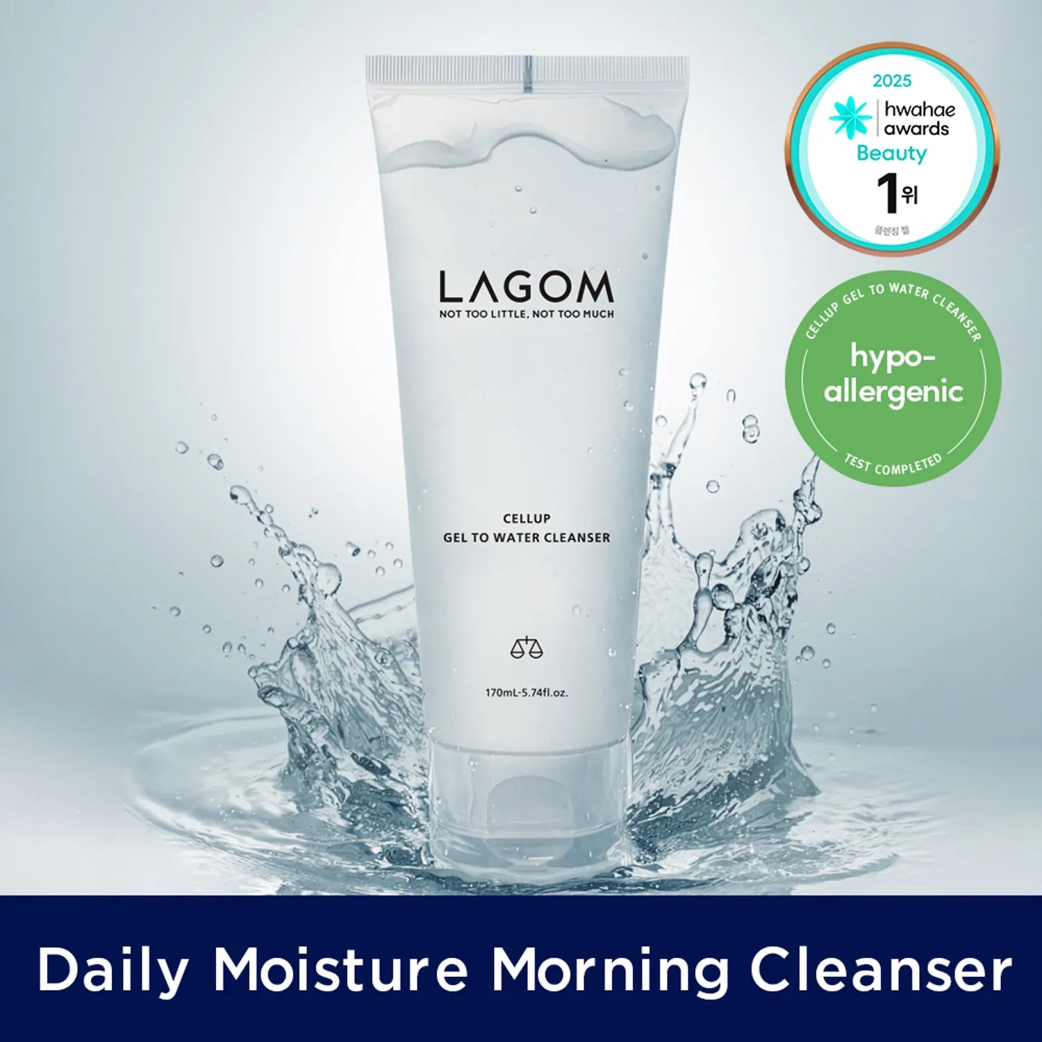 Lagom Cellup Gel To Water Cleanser 170ml