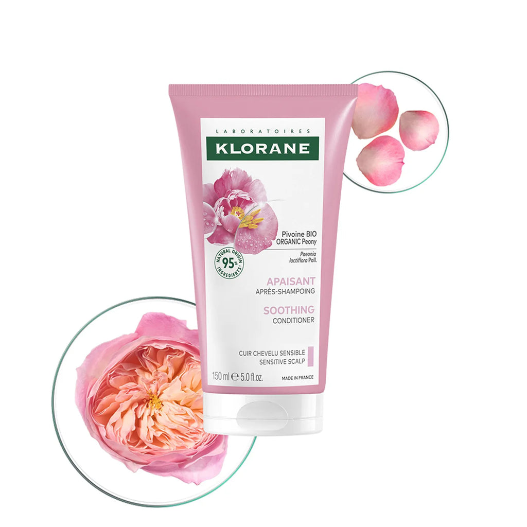 KLORANE Soothing Conditioner with Peony 150ml Set (+Peony Shampoo 100ml)