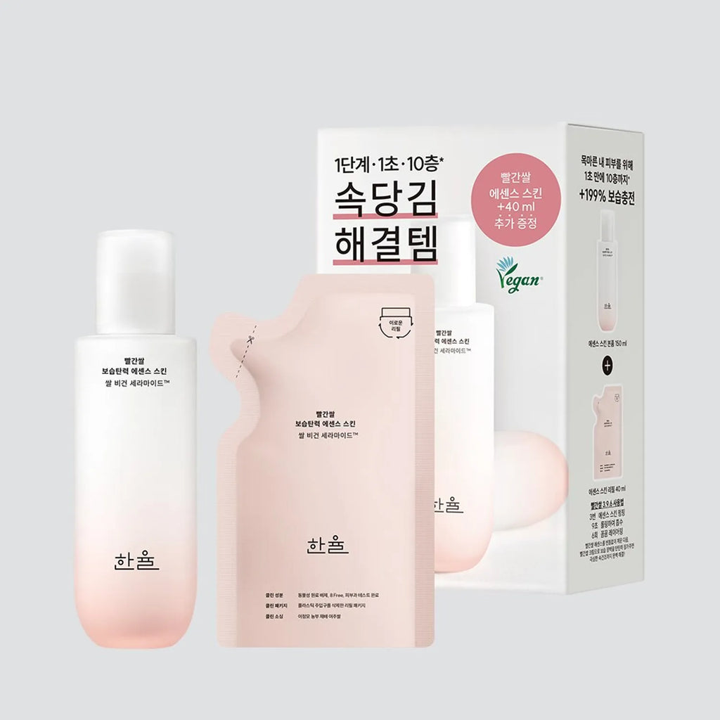HANYUL Red Rice Moisture Firming Essence Skin Special Set (150mL+40mL)