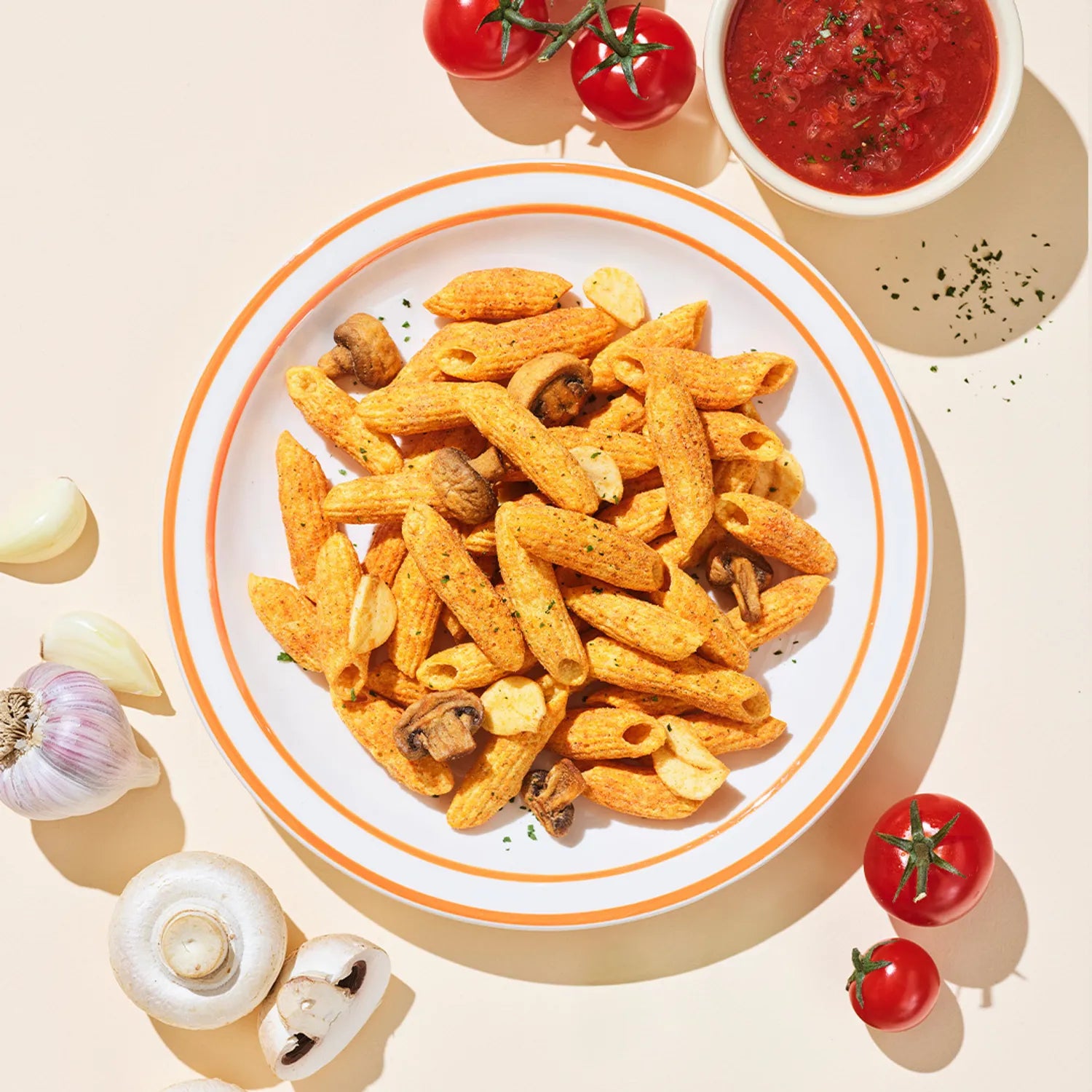 DELIGHT PROJECT Garlic Tomato Pasta Chips 45g
