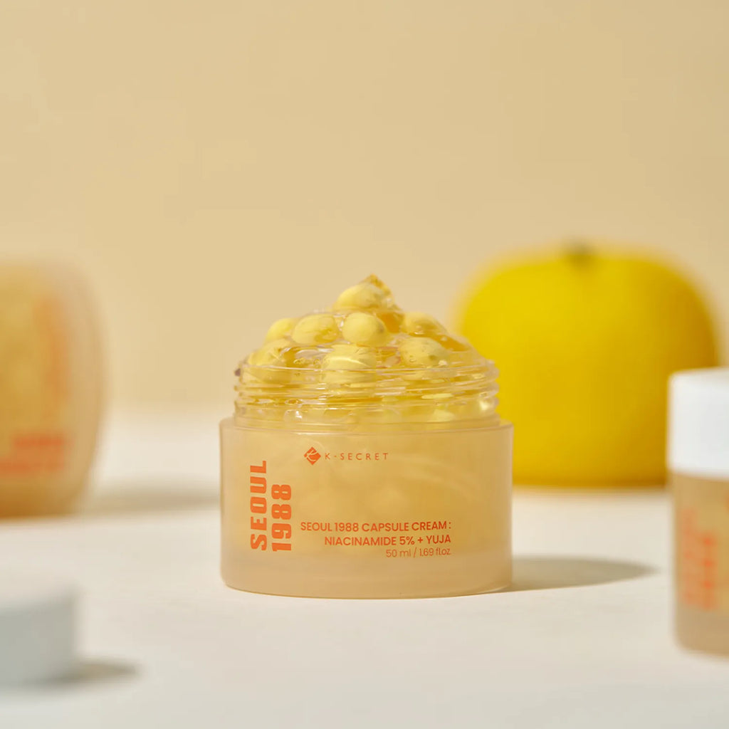 KSECRET Seoul 1988 Capsule Cream: Niacinamide 5%+Yuja 50ml