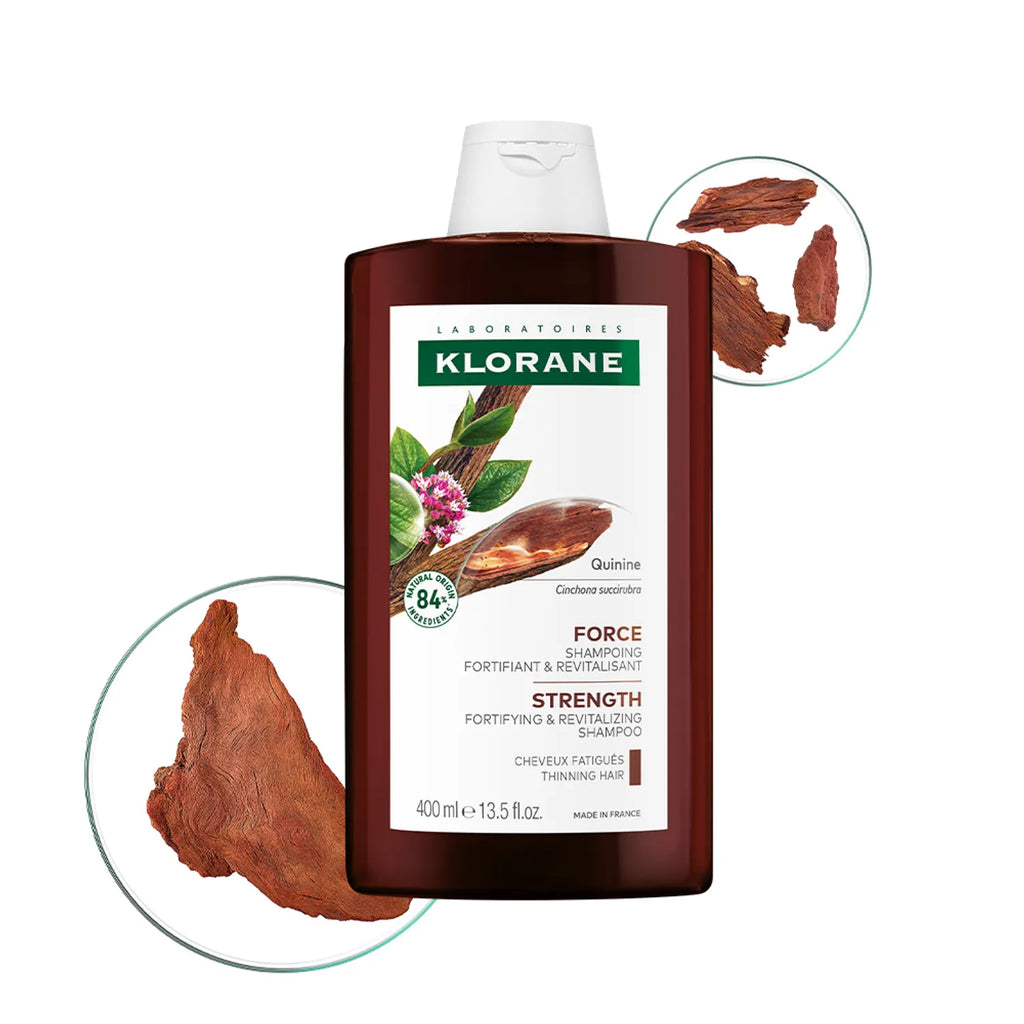 KLORANE Quinine & Edelweiss Strenghthening Shampoo 400ml Set
