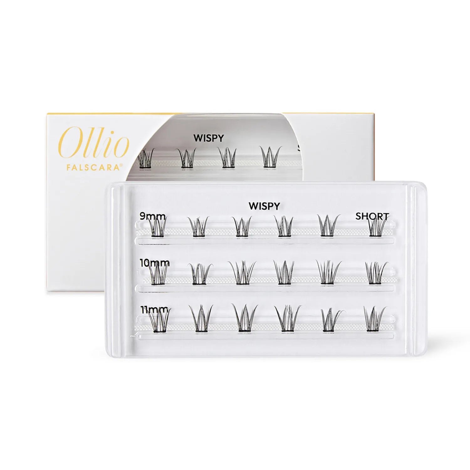 Ollio Falscara Eyelash [Single PACK] (9/10/11mm) 18pcs