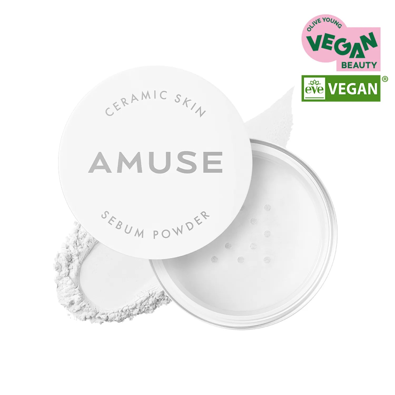 AMUSE Ceramic Skin Sebum Powder (2 Colors)