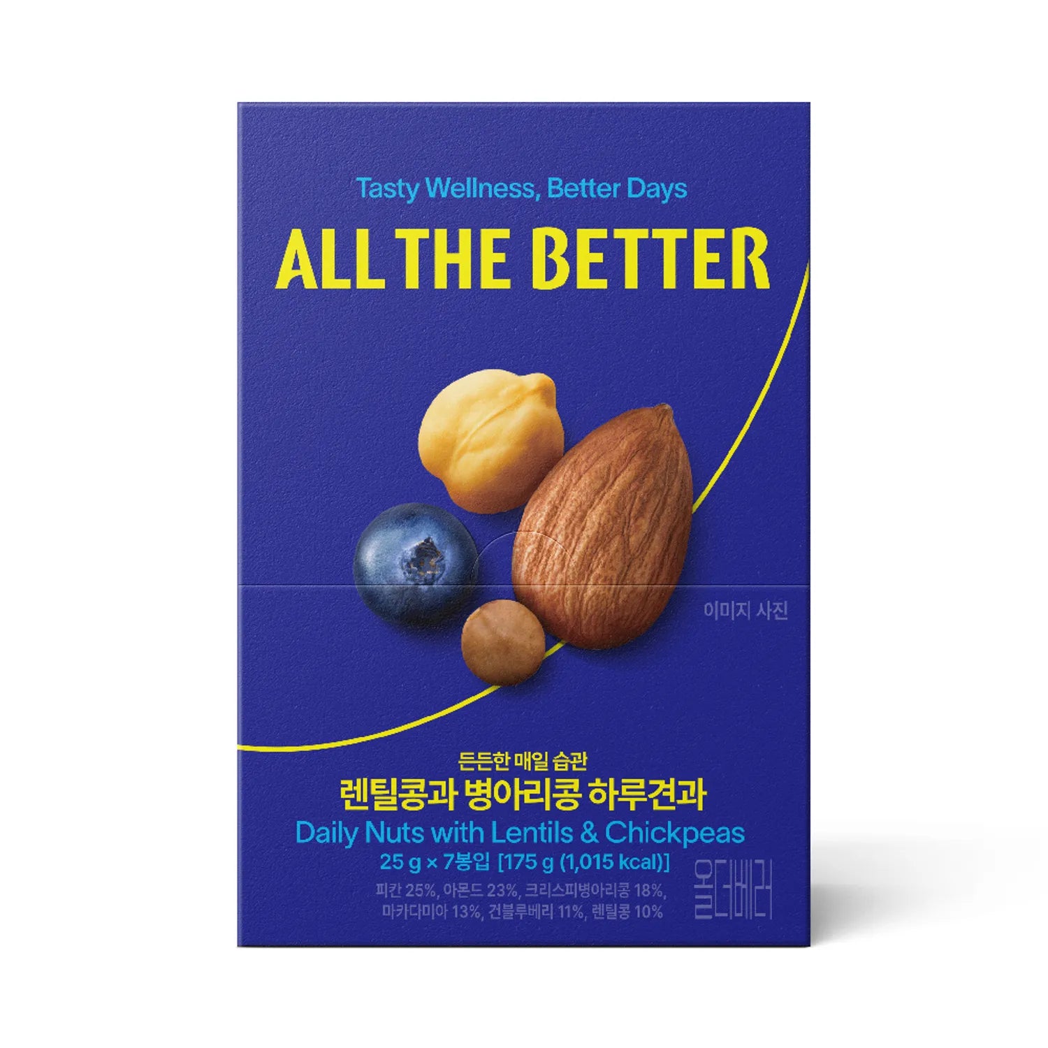 ALL THE BETTER Daily Nuts #Lentil and Chickpea 25g*7ea
