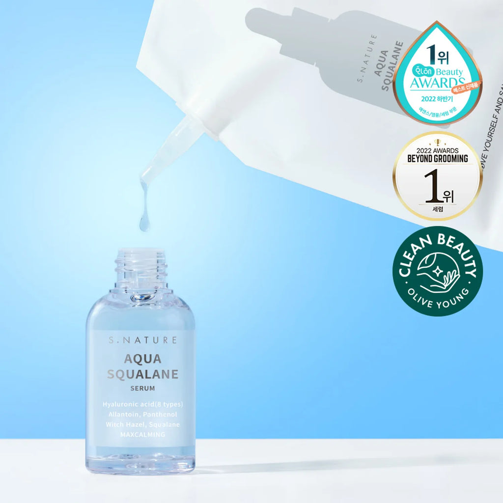 S.NATURE Aqua Squalane Serum 50ml Refill Pack
