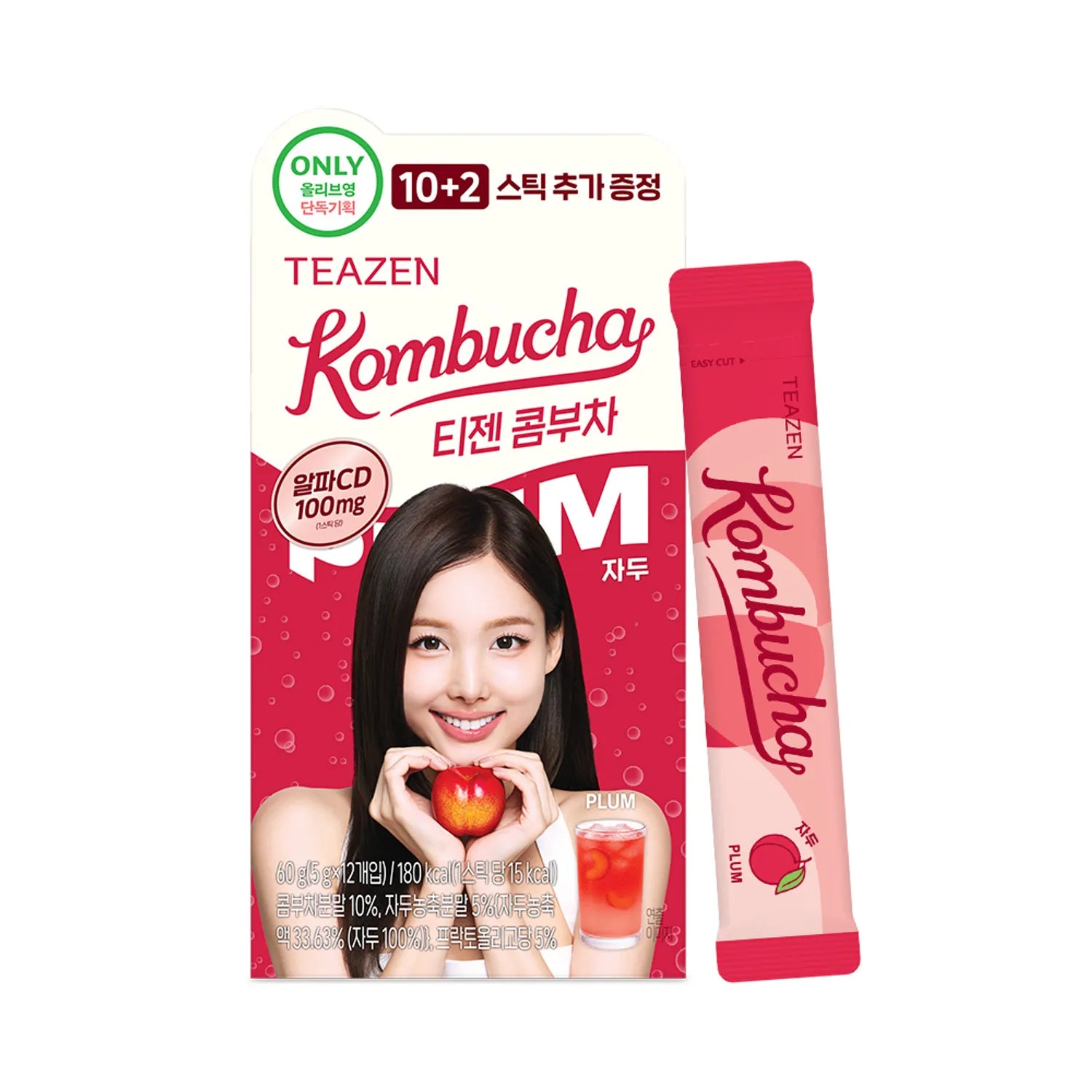 Teazen Kombucha #Plum 10+2T Set