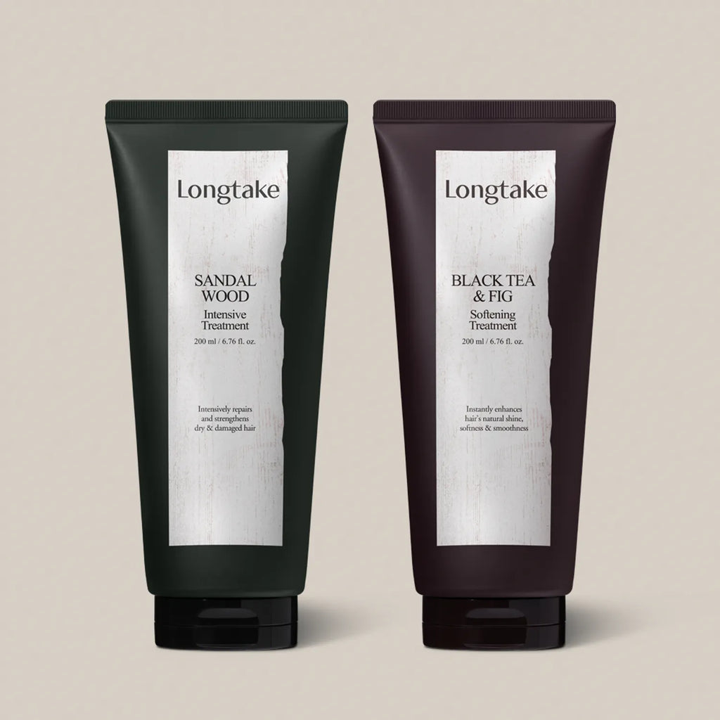 Longtake Treatment 200mL Set (+100mL) (Sandalwood/Black Tea & Fig)