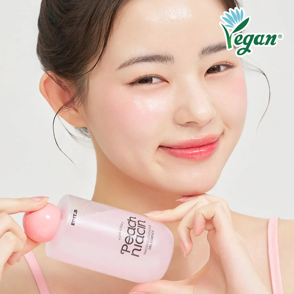 EDIT.B Tone & Soft Peach Niacinamide Glutathione Gel Essence 200ml